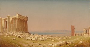 Parthenon Harabeleri, 1880